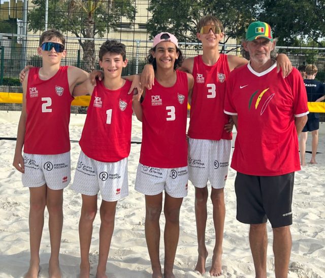 Belle qualification des M15 en COUPE DE FRANCE Beach Volley, pour le 3ème tour.